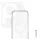 Phoner Apple iPhone 15 Pro Magsafe szilikon tok, átlátszó