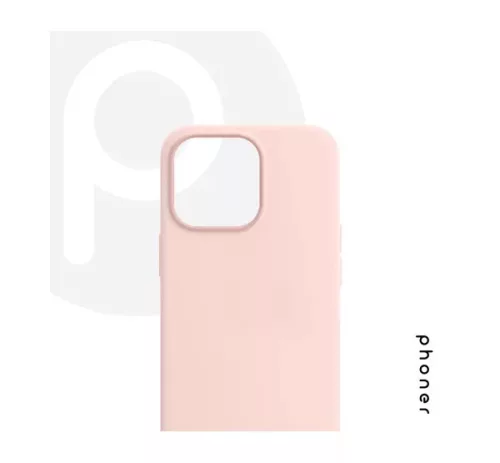 Phoner Apple iPhone 15 Pro szilikon tok, rózsaszín