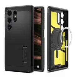   Spigen Tough Armor MagFit Samsung Galaxy S24 Ultra tok, Magsafe, fekete