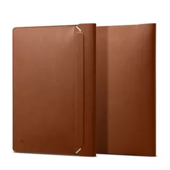 Spigen Valentinus Laptop Sleeve tok, 14", barna
