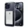 Spigen Crystal Slot Apple iPhone 15 Pro tok kártyatartóval, Crystal Clear, átlátszó