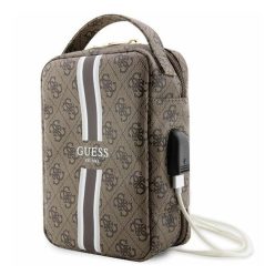   Guess 4G Printed Stripes GUHBP4RPSW rendszerező táska, barna