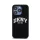DKNY Liquid Silicone Arch Logo Apple iPhone 15 Pro Magsafe tok, fekete