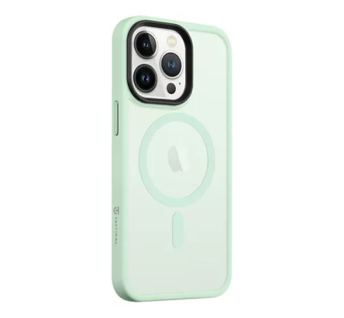 Tactical MagForce Hyperstealth Apple iPhone 13 Pro Magsafe hátlap tok, áttetsző/világoszöld