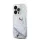 Hello Kitty Liquid Glitter Electroplating Head Logo Apple iPhone 15 Pro hátlap tok, átlátszó