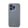 DKNY Liquid Silicone Silver Metal Logo Magsafe iPhone 15 Pro hátlap tok, szürke