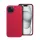 Frame iPhone 15 Plus közepesen ütésálló tok kameravédő kerettel, magenta