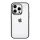 Mobilfox Apple iPhone 15 pro full-shock 3.0 hátlap tok, Nude Black