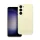 Roar Samsung Galaxy S23 5G prémium szilikon tok velúr béléssel, világossárga