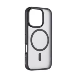   Tactical MagForce Hyperstealth Apple iPhone 16 Pro MagSafe kompatibilis tok, áttetsző/sötétszürke