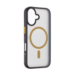   Tactical MagForce Hyperstealth 2.0 Apple iPhone 16 MagSafe kompatibilis tok, fekete/sárga