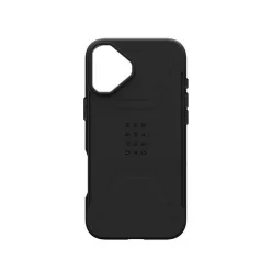   UAG Civilian Apple iPhone 16 Plus MagSafe kompatibilis tok, fekete