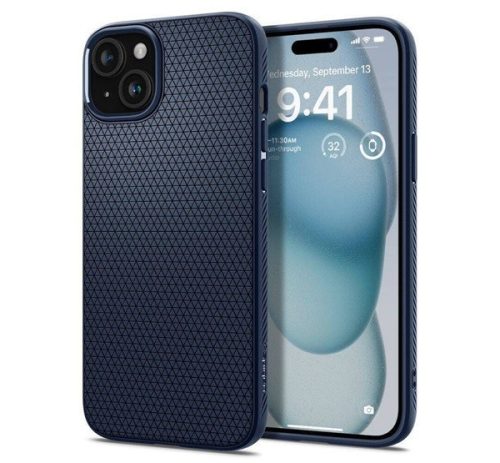 Spigen Liquid Air Apple iPhone 16 tok, Navy Blue, kék ACS08195