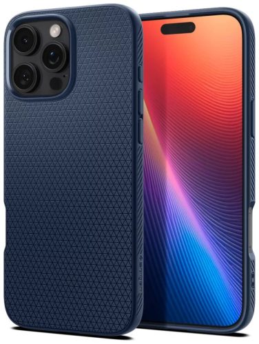 Spigen Liquid Air Apple iPhone 16 Pro tok, Navy Blue, kék ACS08118