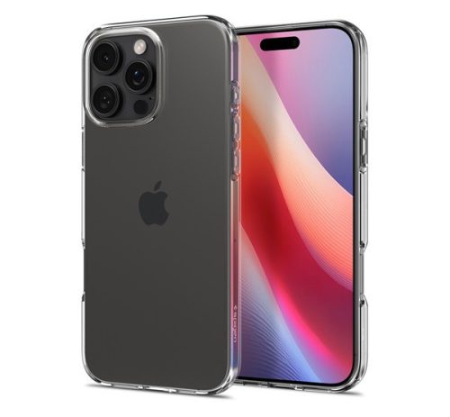 Spigen Liquid Crystal Apple iPhone 16 Pro tok, Crystal Clear, átlátszó ACS08112