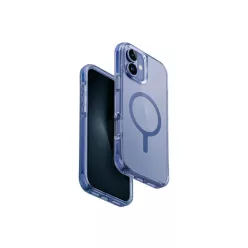 Uniq Combat Apple iPhone 16 Plus MagSafe szilikon tok, kék