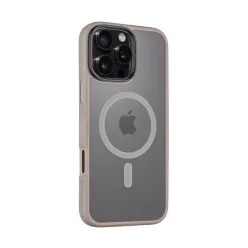   Tactical MagForce Hyperstealth Apple iPhone 16 Pro Max MagSafe hátlap tok, áttetsző/világosszürke