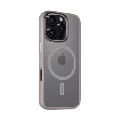   Tactical MagForce Hyperstealth Apple iPhone 16 Pro MagSafe hátlap tok, áttetsző/világosszürke