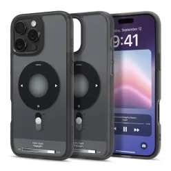   Spigen Ultra Hybrid MagFit Apple iPhone 16 Pro Max tok, MagSafe, Classic, fekete
