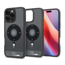   Spigen Ultra Hybrid MagFit Apple iPhone 16 Pro tok, MagSafe, Classic, fekete