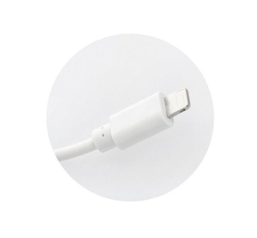 Blue Star hálózati töltő adapter USB-A + Lightning kábel, 1A, 5W, fehér