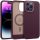 Caseology Nano Pop Mag Apple iPhone 14 Pro Burgundy Bean MagSafe tok, burgundi