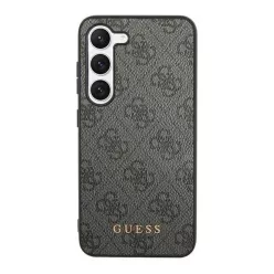   Guess 4G Metal Gold Samsung Galaxy S24 Ultra szilikon tok, fekete