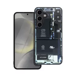 Tech Samsung S23 FE szilikon hátlap tok, fekete