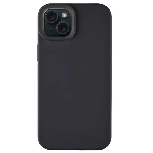 Tactical Velvet Smoothie iPhone 15 Plus tok, Asphalt, fekete