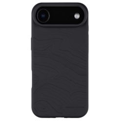   Tactical Beaver Apple iPhone Air (2025) prémium szilikon tok kameravédő peremmel, fekete