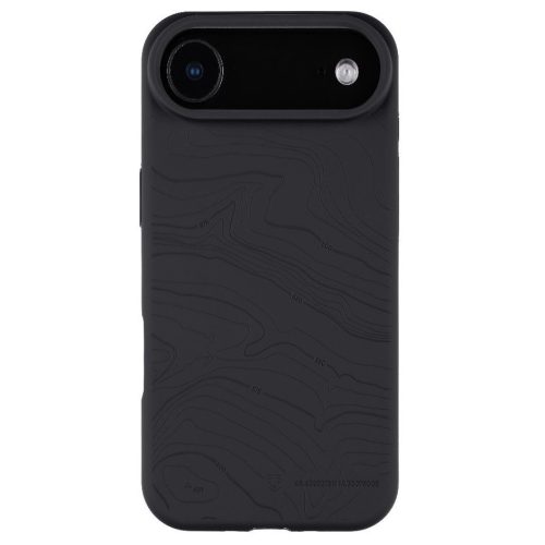 Tactical Beaver Apple iPhone Air (2025) prémium szilikon tok kameravédő peremmel, fekete