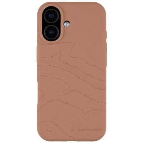Tactical Beaver Apple iPhone 17 prémium szilikon tok kameravédő peremmel, barna