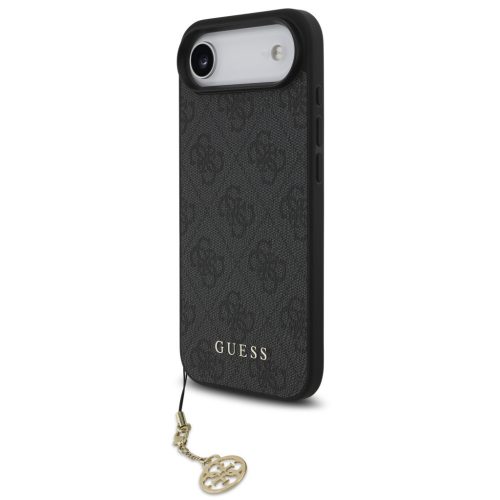 Guess 4G Charm Apple iPhone Air (2025) Tone on Tone hátlap tok, szürke