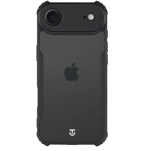 Tactical Quantum Stealth Apple iPhone Air (2025) hátlap tok, átlátszó/fekete