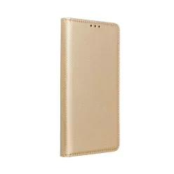 Magnet Samsung Galaxy A17 mágneses flip tok, arany
