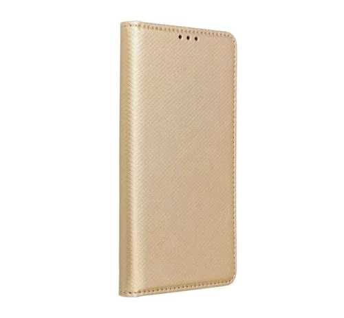Magnet Samsung Galaxy A17 mágneses flip tok, arany