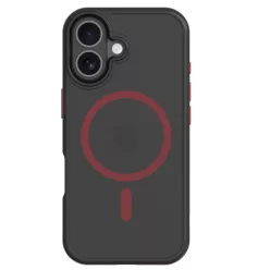   Tactical MagForce Hyperstealth 2.0 Apple iPhone 17 MagSafe hátlap tok, fekete/piros