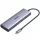 Ugreen CM498 Hub USB-C-3xUSB 3.0, HDMI 4k 30Hz, VGA, RJ45, SD/TF, PD, 100W, szürke