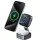 Ugreen W702 2in1 vezeték nélküli iPhone/AirPods töltő, 15W, szürke