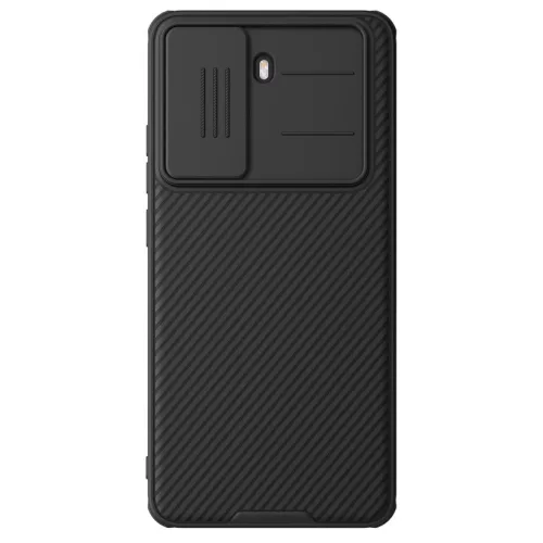 Nillkin CamShield Pro Samsung Galaxy A17 / Galaxy A18 műanyag hátlap tok, fekete