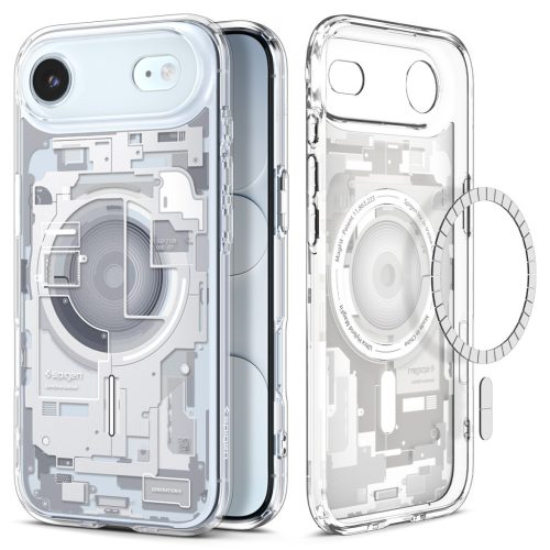 Spigen Ultra Hybrid MagFit Apple iPhone Air (2025) tok, MagSafe, Zero One, fehér