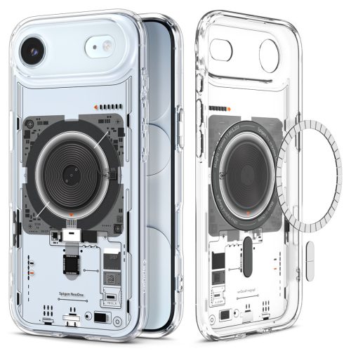 Spigen Ultra Hybrid MagFit Apple iPhone Air (2025) tok, MagSafe, Neo One, átlátszó