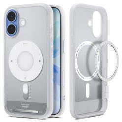  Spigen Ultra Hybrid MagFit Apple iPhone 17 tok, MagSafe, Classic Silver, ezüst