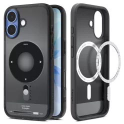   Spigen Ultra Hybrid MagFit Apple iPhone 17 tok, MagSafe, Classic Black, fekete