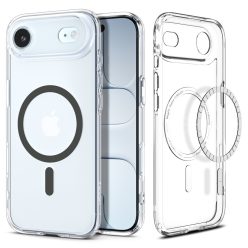   Spigen Ultra Hybrid MagFit Apple iPhone Air (2025) tok, MagSafe, Graphite, átlátszó-szürke