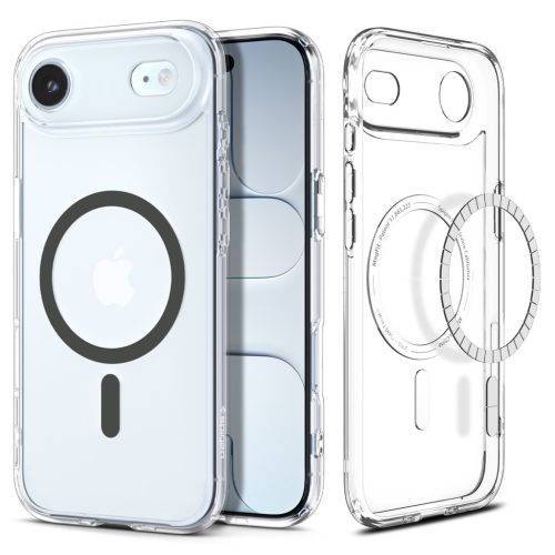 Spigen Ultra Hybrid MagFit Apple iPhone Air (2025) tok, MagSafe, Graphite, átlátszó-szürke