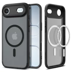   Spigen Ultra Hybrid MagFit Apple iPhone Air (2025) tok, MagSafe, Frost Black, fekete
