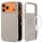 Spigen Silicone Fit Magfit Apple iPhone 17 Pro Max tok, MagSafe, Stone, szürke