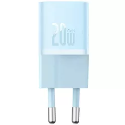   Baseus GaN5 Mini USB-C hálózati gyorstöltő adapter, 20W, kék