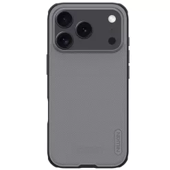   Nillkin Super Frosted PRO Apple iPhone 17 Pro műanyag hátlap tok, átlátszó-fekete
